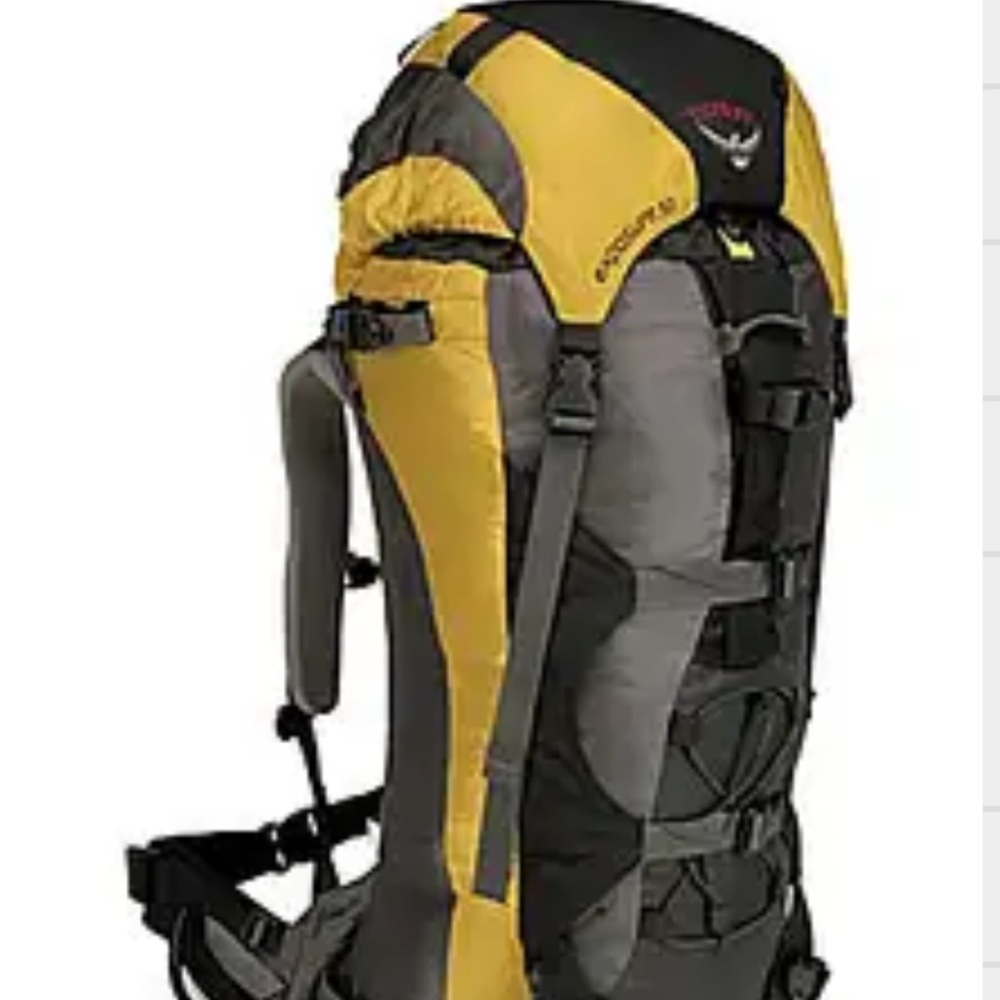 OSPREY Exposure 50 Men's Backpack in Yellow and Black
